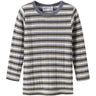 Name It Snow White Morel/Folksotne Gray Nmmwang Ull Needle Ls Topp Noos