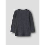 Name It Ombre Blue Wang Ull Needle Bluse Solid Noos