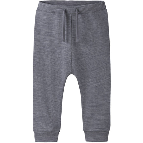Name It Folkstone Gray Nmmwesso Ull Swe Bukser