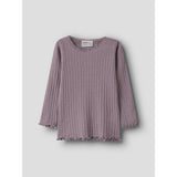 Name It Toadstool Nmfwossa Wo/Si Rib Ls Topp