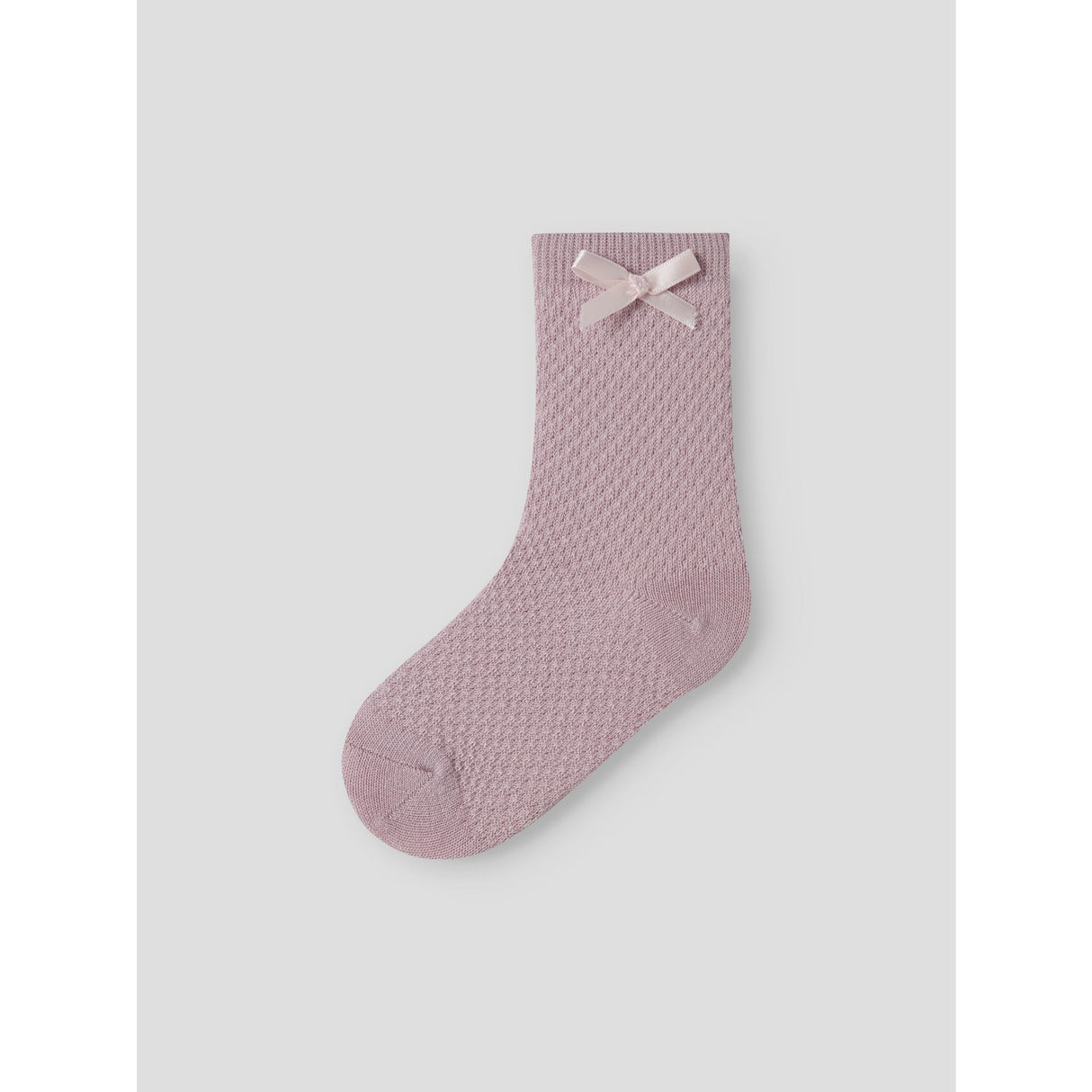 Name It Violet Ice Nmfwakma Wo/Bl Structure 2P Strømper