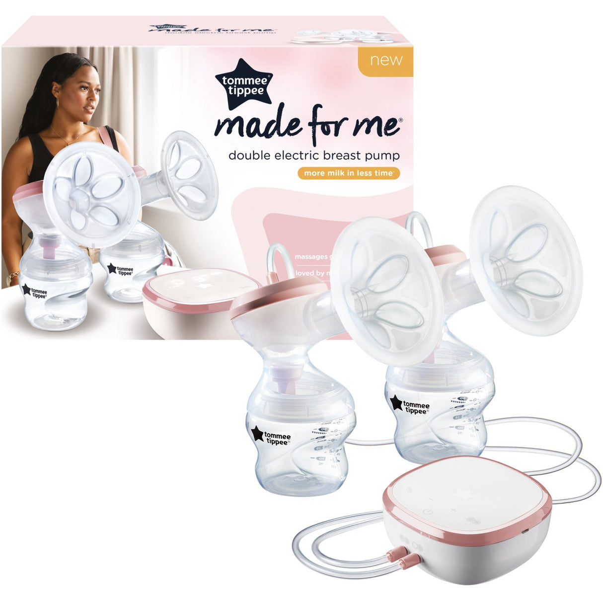Tommee Tippee Dobbel Elektrisk Brystpumpe