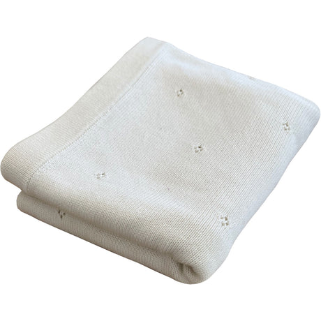 We Are Bitte Light Sand Baby Strikket Teppe