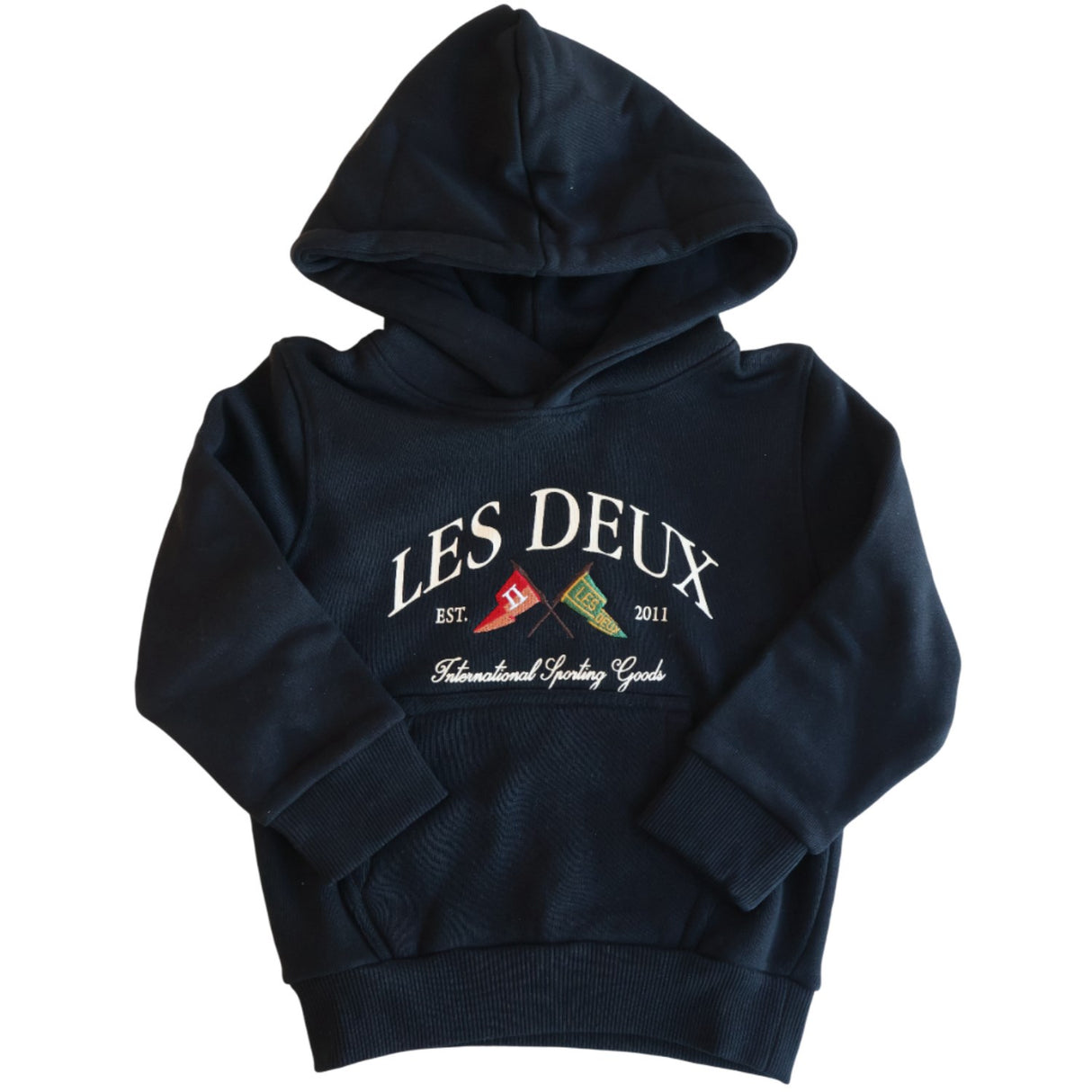 Les Deux Kids Black/Black Ivy League Hettegenser Kids