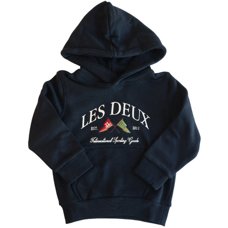 Les Deux Kids Black/Black Ivy League Hettegenser Kids