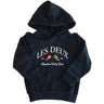 Les Deux Kids Black/Black Ivy League Hettegenser Kids