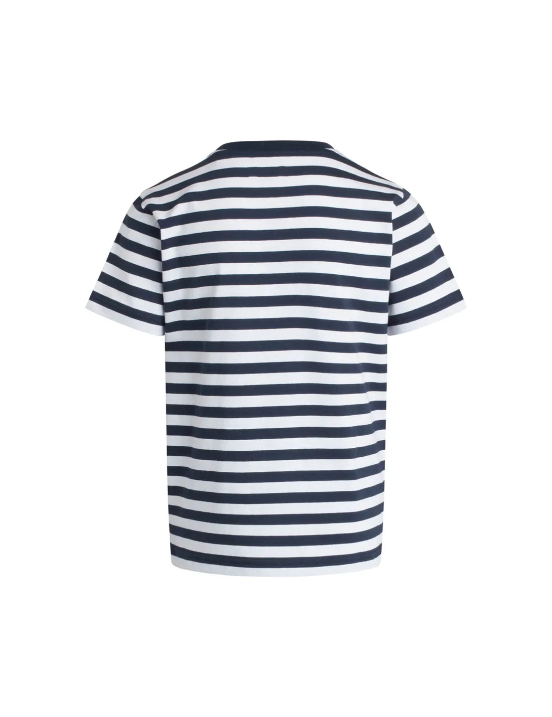 Mads Nørgaard Navy/White Organic Midi Thorlino Tee Fav