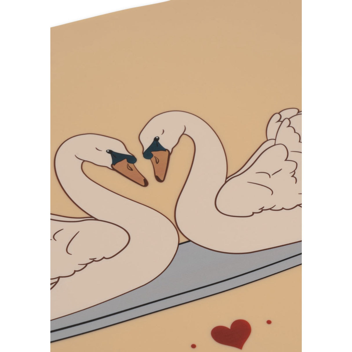 Konges Sløjd Swan Silikon Dekkeserviett