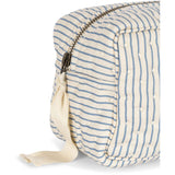 Konges Sløjd Stripe Bluie Small Vattert Toiletry Veske