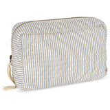 Konges Sløjd Stripe Bluie Big Vattert Toiletry Veske