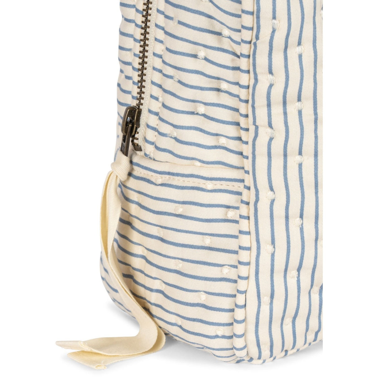 Konges Sløjd Stripe Bluie Big Vattert Toiletry Veske