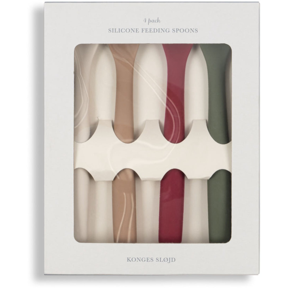 Konges Sløjd Forest Mix 4 Pakke Feeding Skje