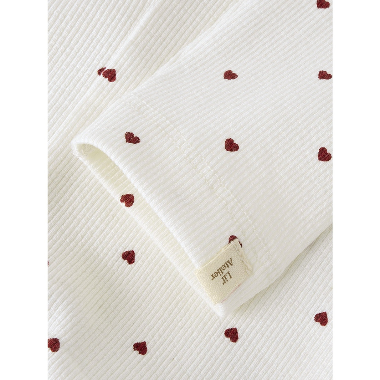 Lil'Atelier Coconut Milk Heart Nmfgago Slim Leggings Lil Noos