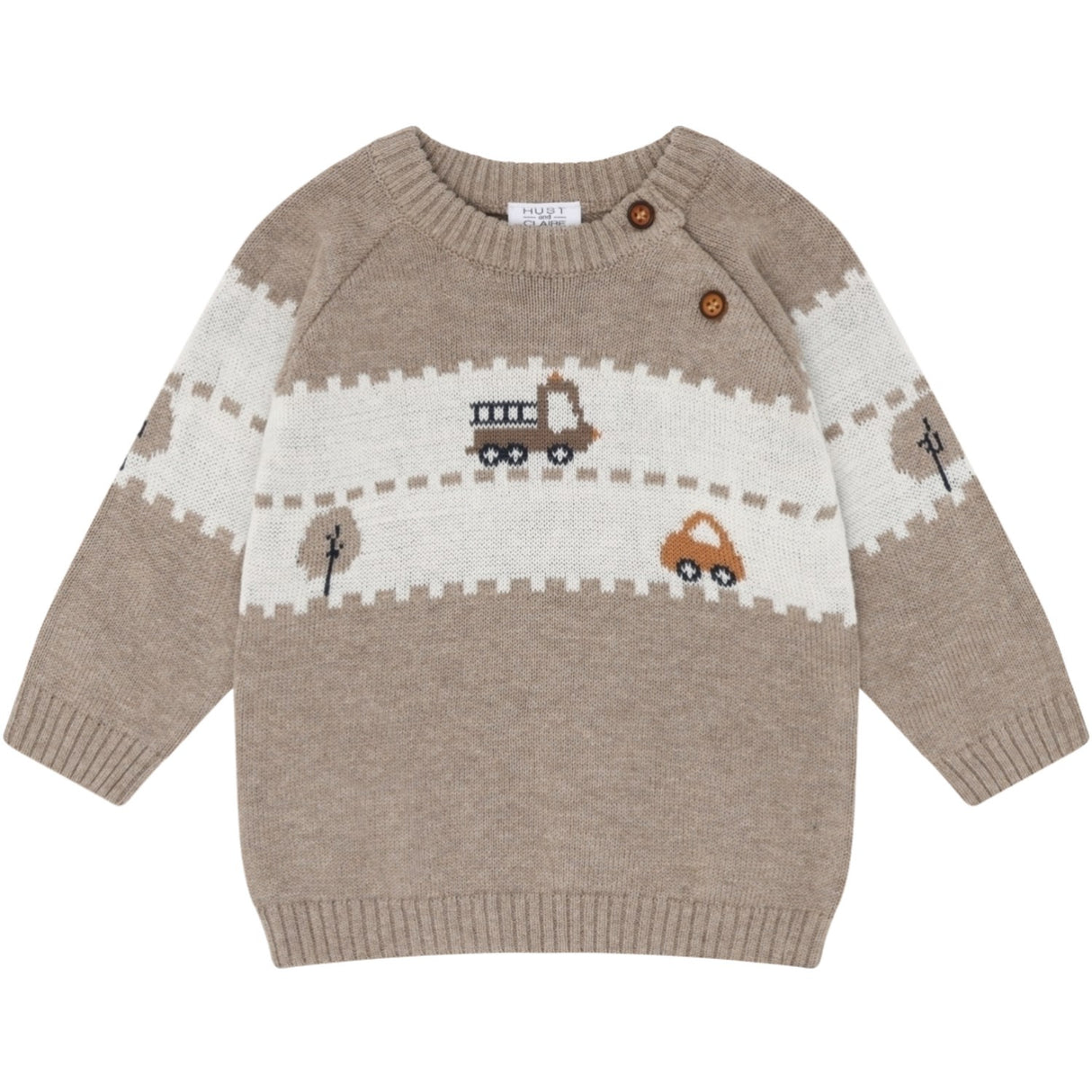 Hust & Claire Sand Melange Pilou On The Road