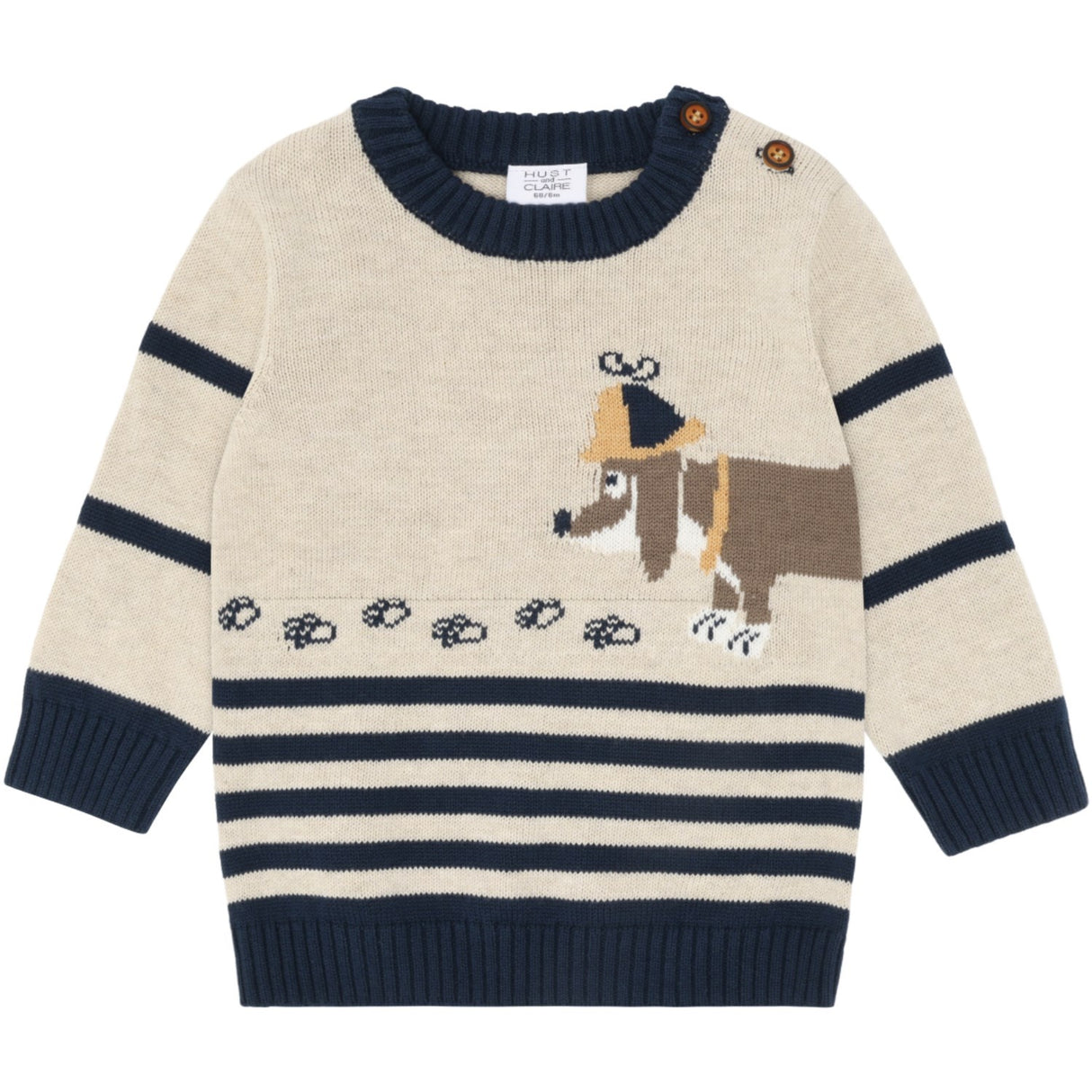 Hust & Claire Wheat Melange Pilou Tracking Dog