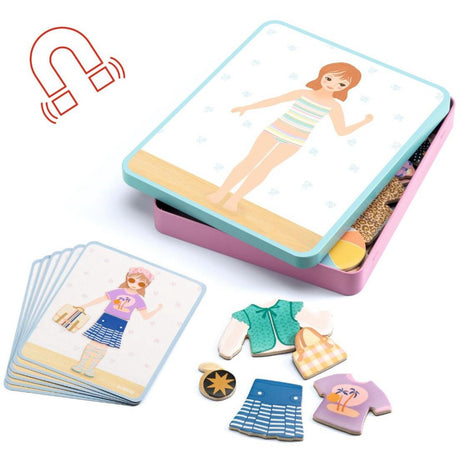 Djeco Inzebox Magnet Leg, Påklædning