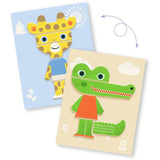 Djeco Inzebox Magnet Leg, Mix Dyr