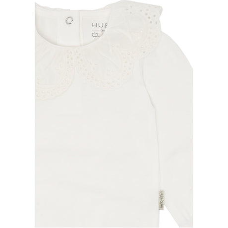 Hust & Claire Ivory Britt Woven Halsbånd