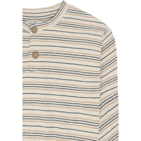 Hust & Claire Snow White Sigurt Fine Striped Strikk