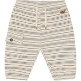 Hust & Claire Snow White Gus Fine Striped Strikk