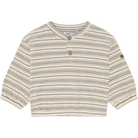 Hust & Claire Snow White Sigurt Fine Striped Strikk