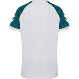 Hummel White Jr Stripe T-Shirt S/S