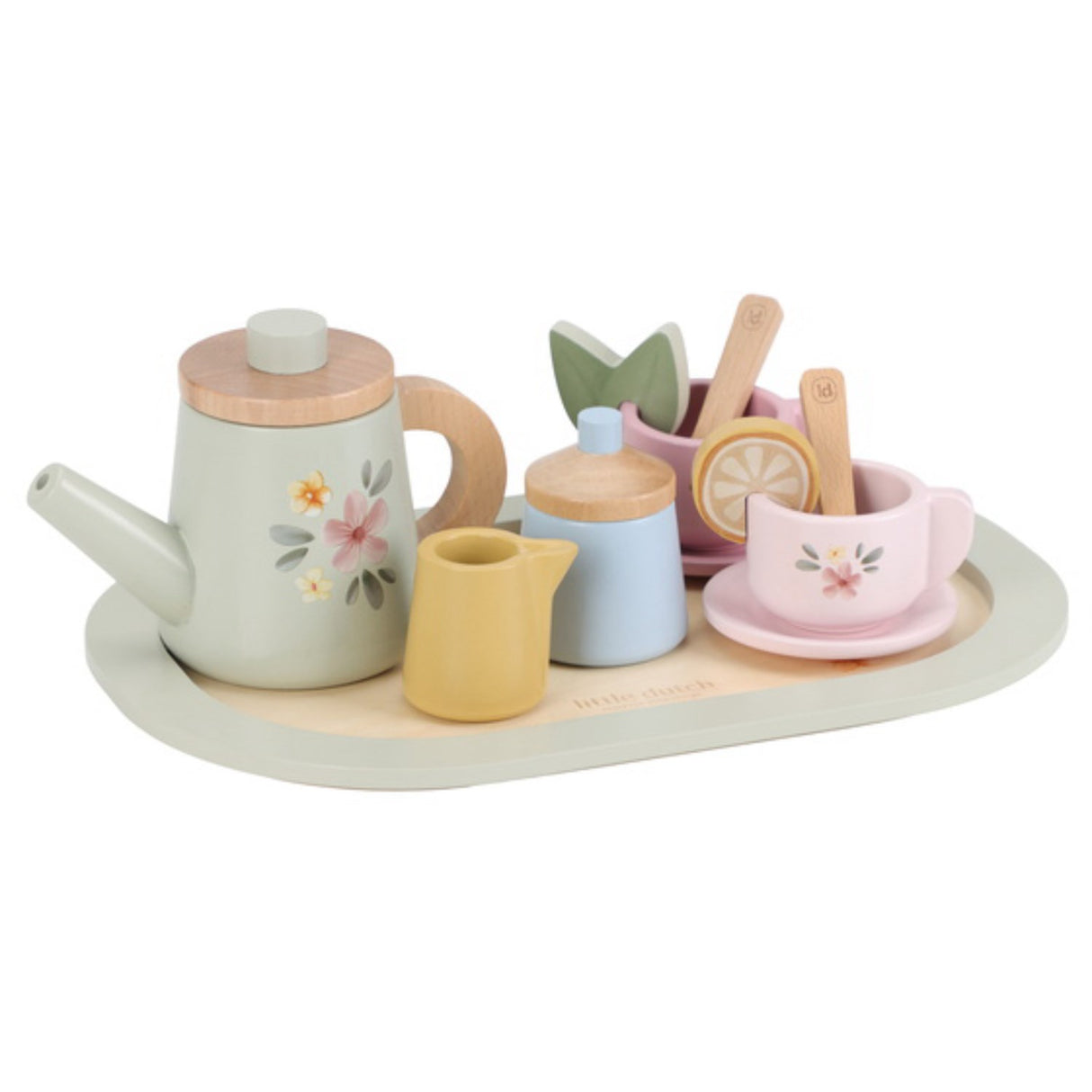 Little Dutch Multi Wooden Tea Sett