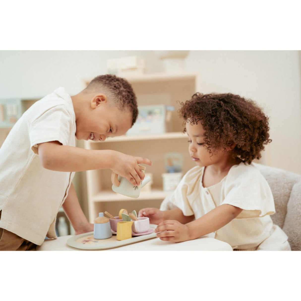 Little Dutch Multi Wooden Tea Sett