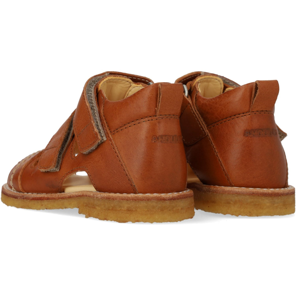 Angulus Begyndersandal m. Velcro Cognac 0506-101-1554