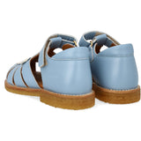 Angulus Sandal Med Lukket Tå Og Blomster