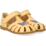 Angulus Sandal Med Lukket Tå Og Sommerfugl