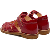 Angulus Hjerte Sandaler Dark Red
