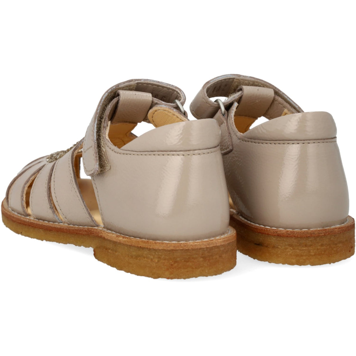 Angulus Hjertesandal Med Glitter Hjerte