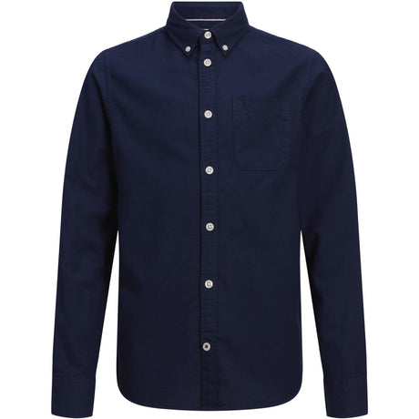 Jack & Jones Junior Navy Blazer Jjeoxford Skjorte L/S Noos Jnr