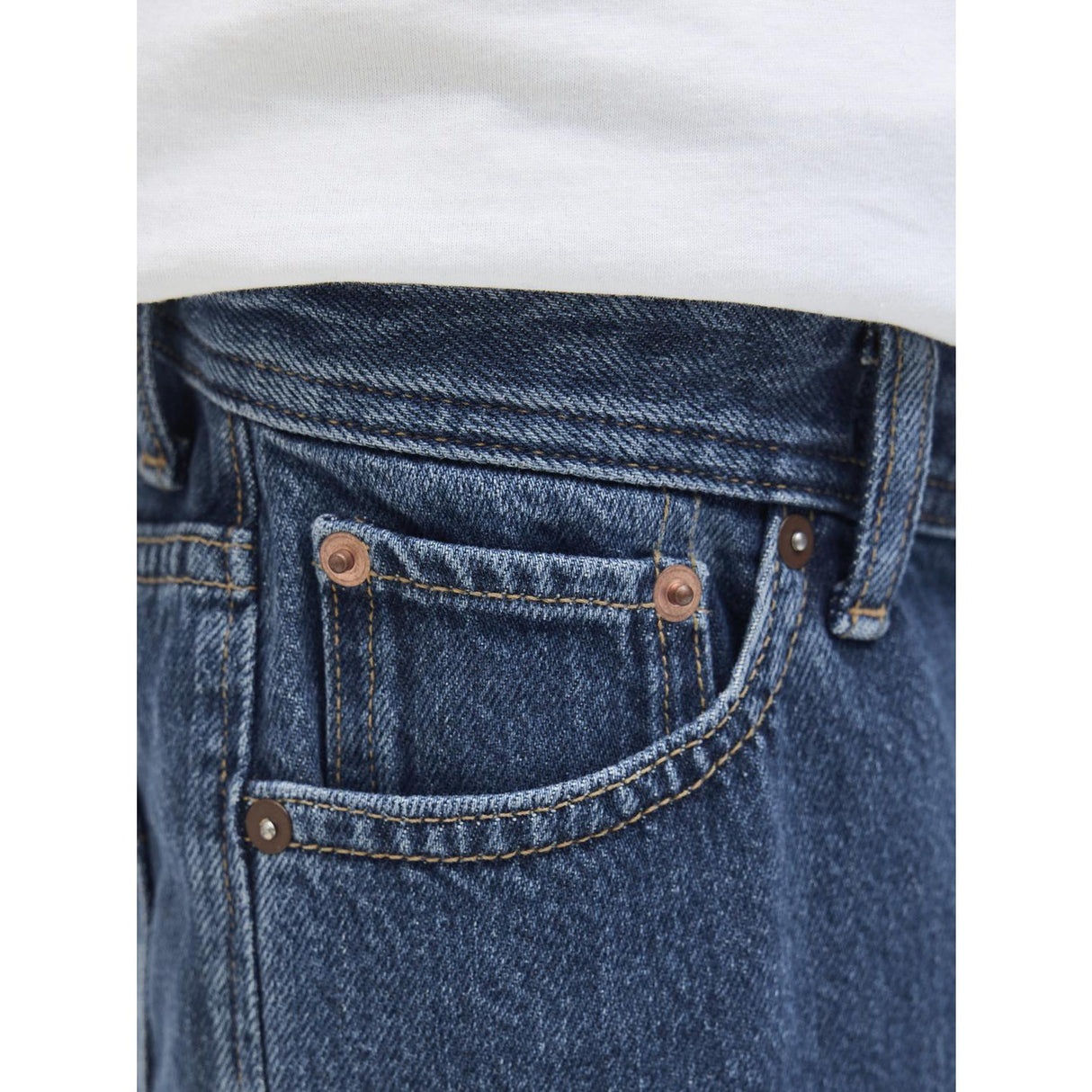 Jack & Jones Junior Blue Denim Jjitony Jjoriginal Shorts Akm 723 Sn Jnr