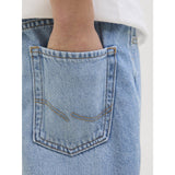 Jack & Jones Junior Blue Denim Jjitony Jjoriginal Shorts Akm 920 Sn Jnr