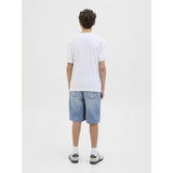 Jack & Jones Junior Blue Denim Jjitony Jjoriginal Shorts Akm 920 Sn Jnr