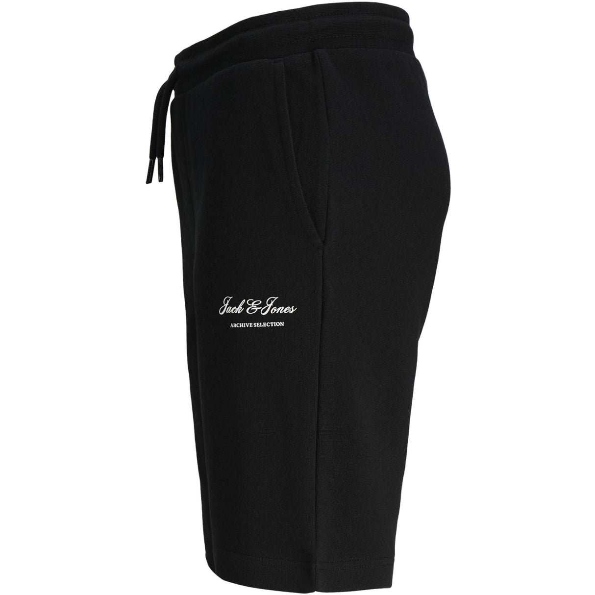 Jack & Jones Junior Black Jpstgordon Archive Sweat Shorts Mid Jnr
