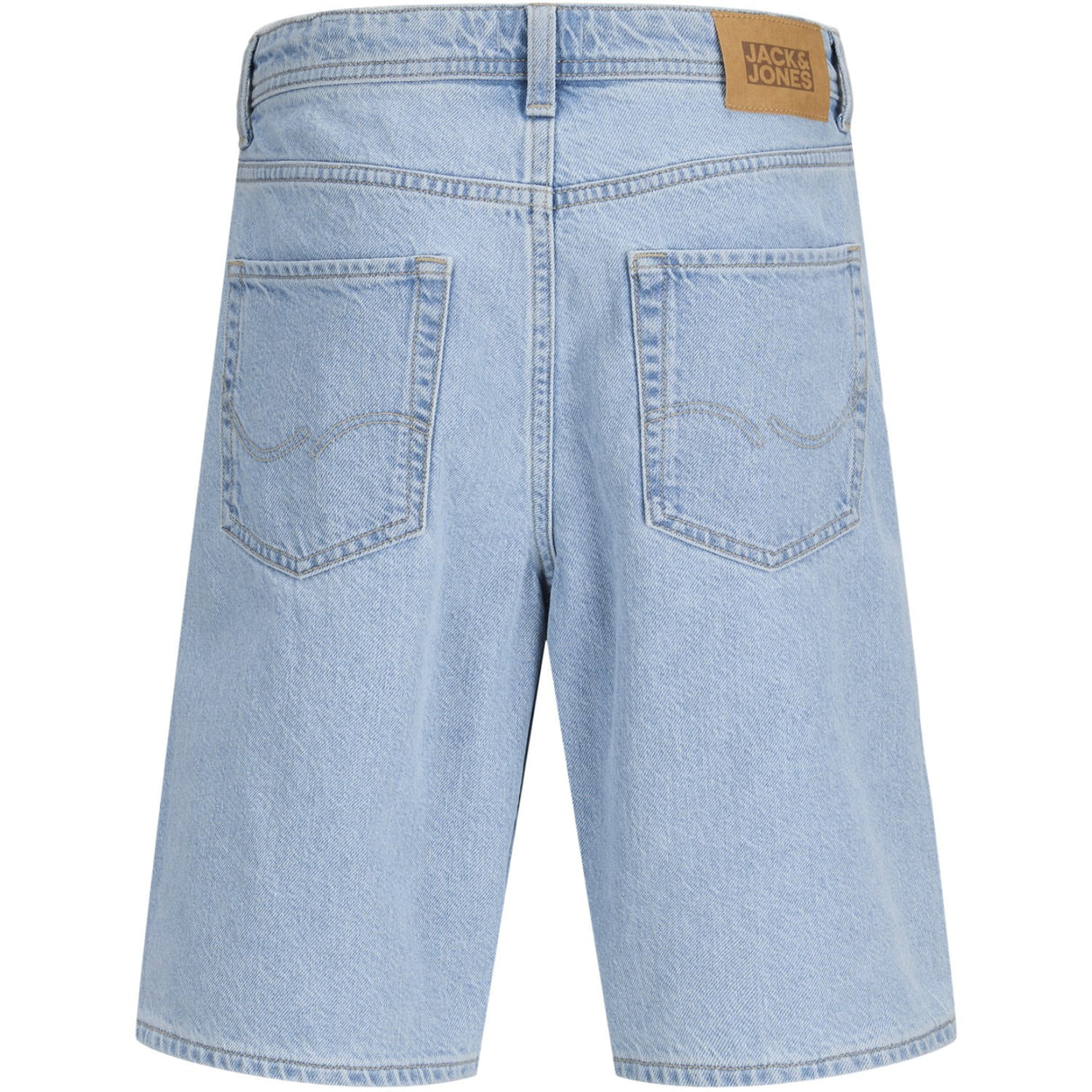 Jack & Jones Junior Blue Denim Jjialex Jjoriginal Shorts Sq 738 Sn Jnr