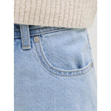 Jack & Jones Junior Blue Denim Jjialex Jjoriginal Shorts Sq 738 Sn Jnr