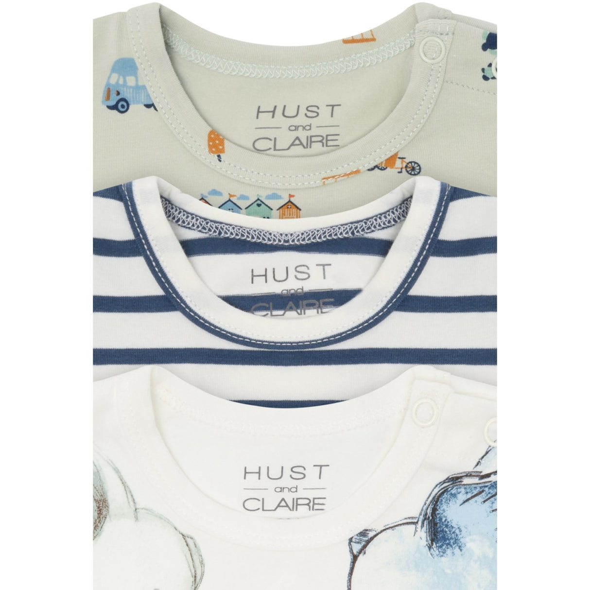 Hust & Claire Green Foam Bertram 3-Pakning Holiday
