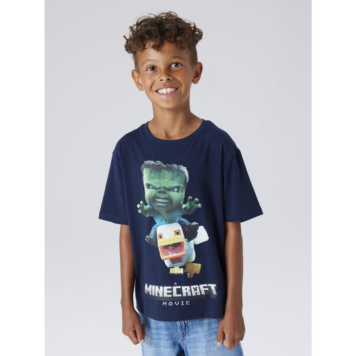 Name It Navy Blazer Nkmnif Minecraft Ss Nreg Topp Lnoos Bfu