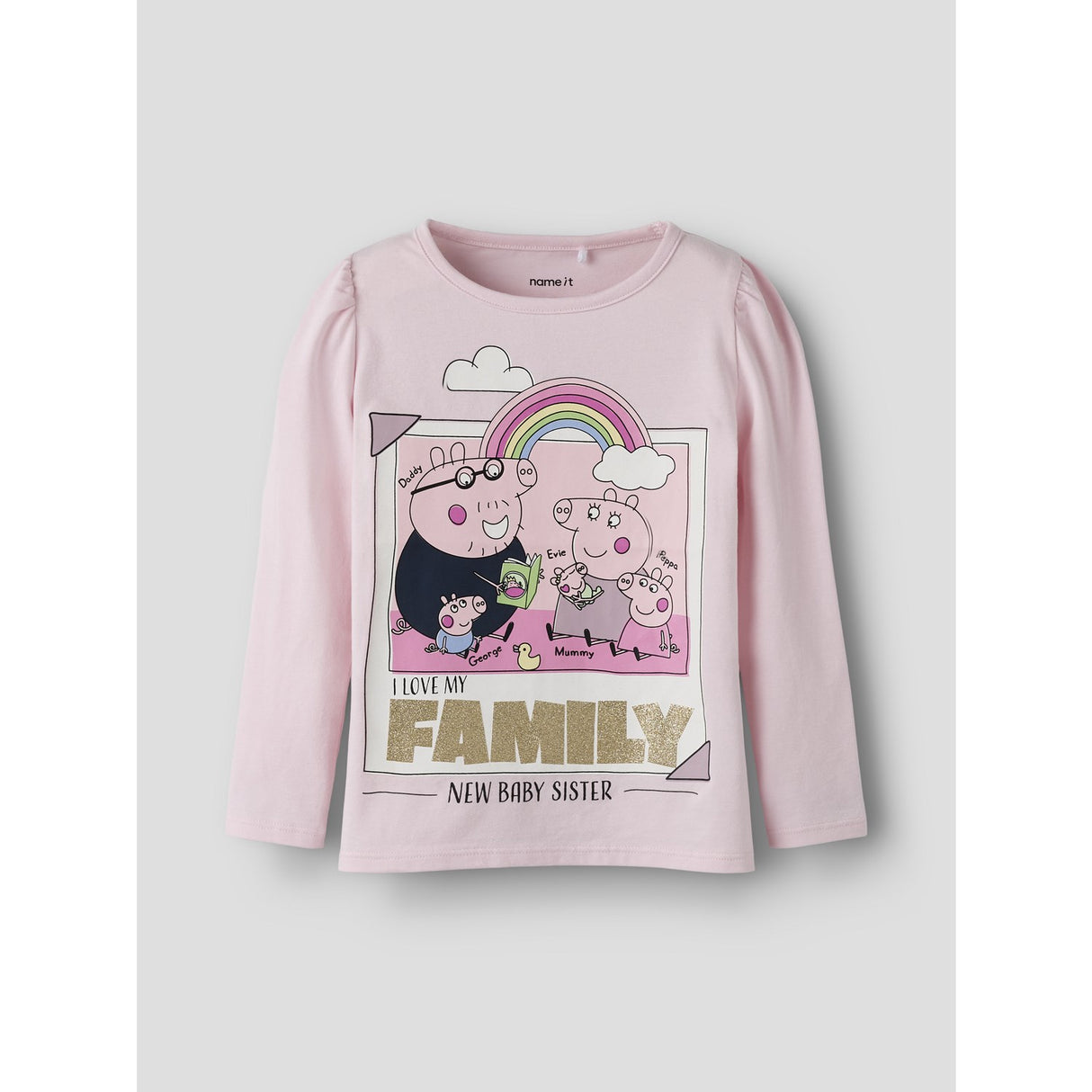 Name It Ballerina Nmfnora Peppa Ls Topp Box Lnoos Cplg