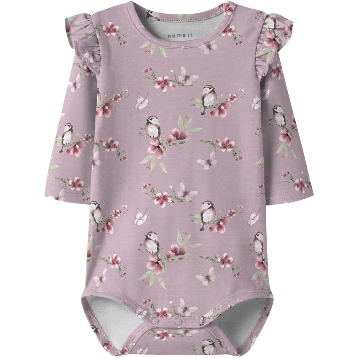 Name It Dawn Pink Nbfbetty Ls Body