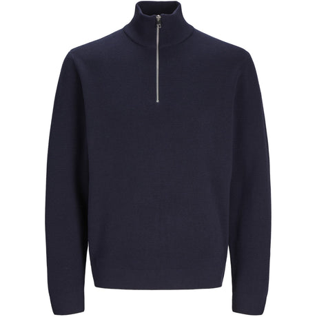 Jack & Jones Junior Night Sky Jprblamilano Stitch Strikk Half Zip Jnr