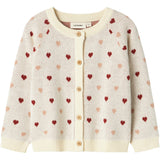 Lil'Atelier Turtledove Red Heart Nmfsaran Ls Strikk Card Heart Lil