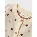 Lil'Atelier Turtledove Red Heart Nbfsaran Ls Strikk Card Heart Lil