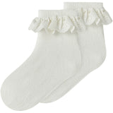 Lil'Atelier Coconut Milk Nmfdertrud 2 Pakke Strømper Lil