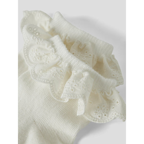 Lil'Atelier Coconut Milk Nmfdertrud 2 Pakke Strømper Lil