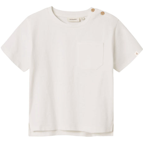 Lil'Atelier Coconut Milk Nmmdolan Ss Loose Topp Lil Noos